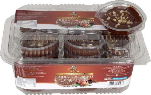 25 Adet Piknik Boy Fındık Parçacıklı Çikolatalı Krema 20 G(20 G ×25)