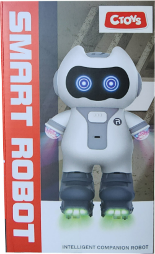 6678-9 Işıklı Ve Sesli Kayarak Dans Eden Robot