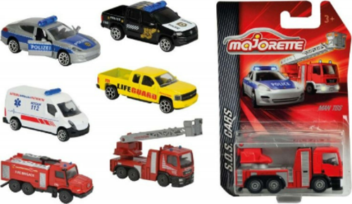 Majorette SOS Kurtarma Araçları 7,5 cm - SMB-212057181038