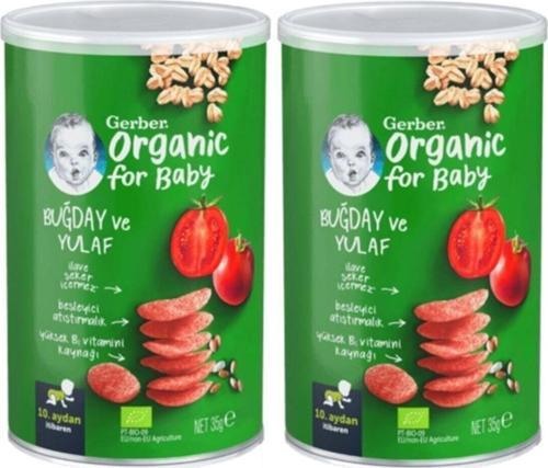 Organik Buğday Ve Yulaflı Bebek Atıştırmalığı 35g X 2 Adet