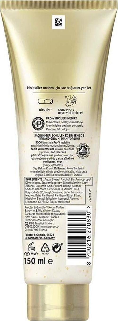 PRO-V MIRACLES Molecular Bond Repair Yoğun Uygulama Kürü Pro-V Besleyici İnci ile 150ML