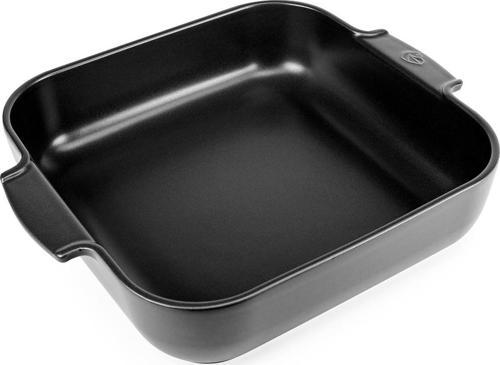 Appolia Kare Fırın Kabı Satin Siyah 28 cm