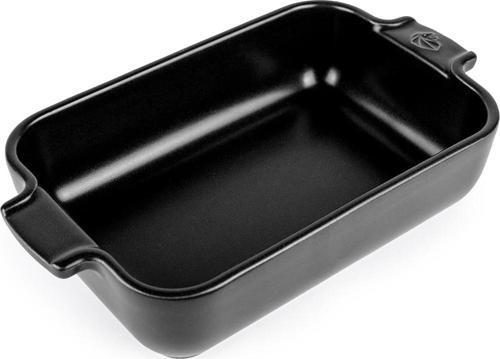 Appolia Dikdörtgen Fırın Kabı Satin Siyah 22 cm