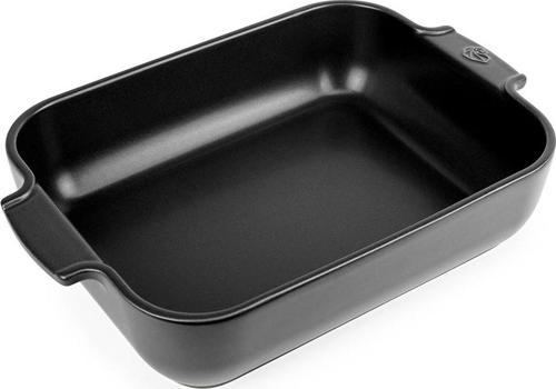 Appolia Dikdörtgen Fırın Kabı Satin Siyah 25 cm