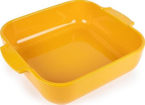 Appolia Kare Fırın Kabı Safran Sarı 28 cm