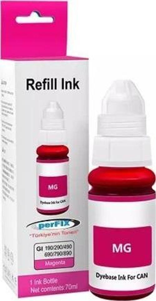 CGI-490M - KIRMIZI ŞİŞELİ 790 - 190 - MÜREKKEP 70ml (Canon Muadil)
