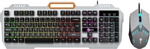 CM107 USB Kablolu RGB Aydınlatmalı Türkçe Q Oyuncu Klavye & Mous