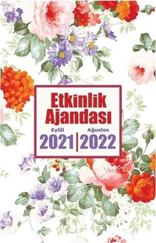 Halk 2021 Eylül 2022 Ağustos Etkinlik Ajandası Beyaz Düş