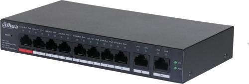 CS4010-8ET-110 8 Port PoE + 2 Port Gigaibt Uplink Yönetilebilir PoE  Switch 110W