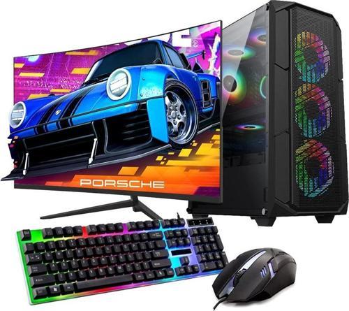 Ryzen5 5600 16GB 1TB M2 8GB RTX3050 24" Mon. Oyun Bilgisayarı (Gaming Set)