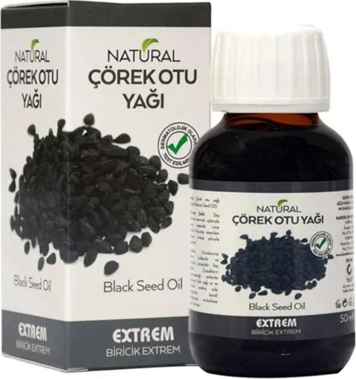 Natural Çörek Otu Yağı Saç Bakım 50 ml