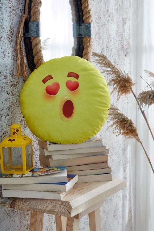 Emoji Yastık Q 35x15CM / EMJ4
