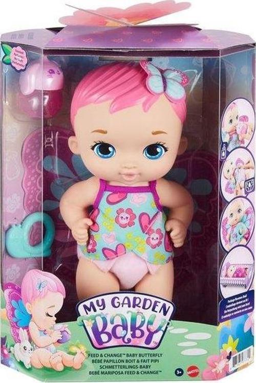 Kelebek Bebeğimin Bakım Zamanı Pembe Saçlı Bebek GYP10