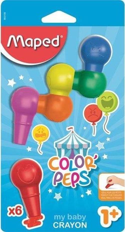 ColorPeps 6lı Bebek Crayon 863106