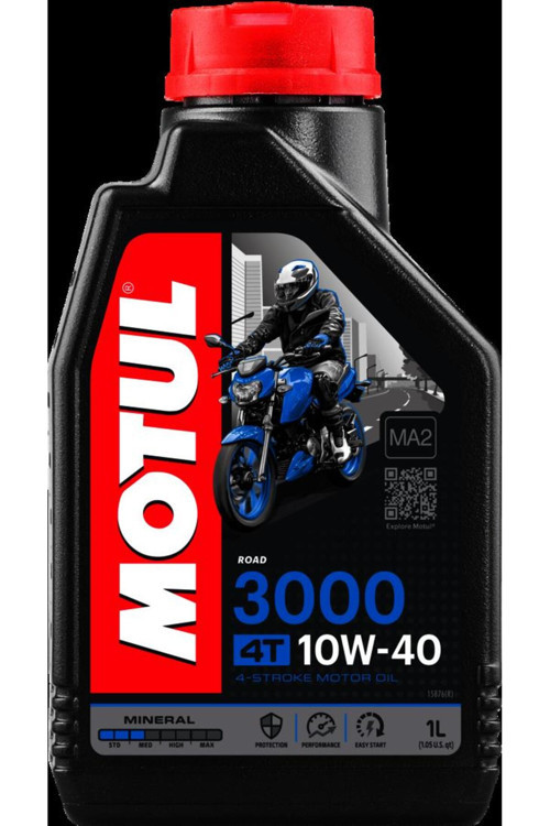 3000 4T 10W-40 Motosiklet Yağı 1Lt