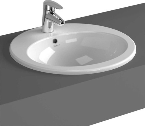 S20 Oval Lavabo 47x47 cm Beyaz 5467B003-0001