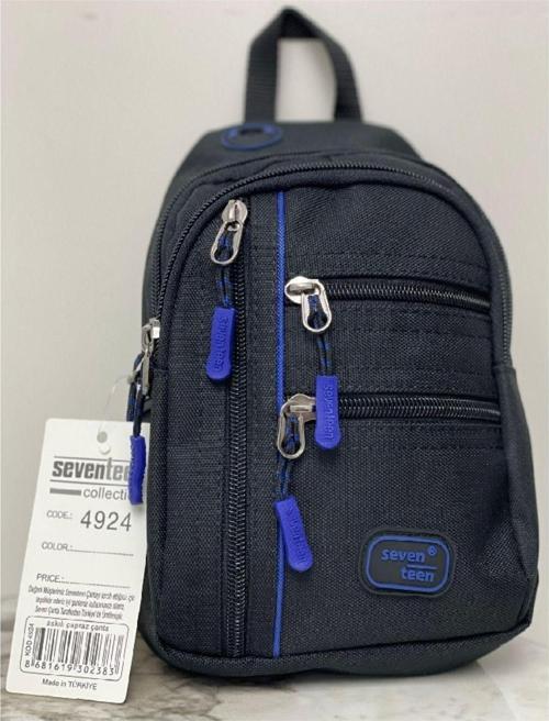 Kumaş Çapraz Sırt Ve Omuz Çantası Askılı Sırt - Göğüs Çantası - Body Bag Seventeen 4924