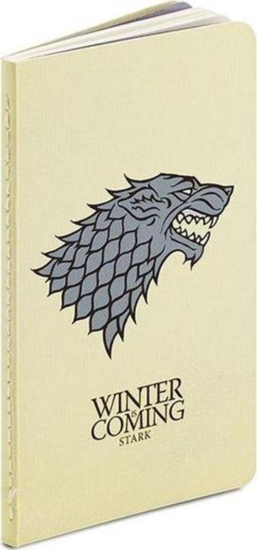 Winter is Coming Stark Terzi Dikiş Mini Not Defteri