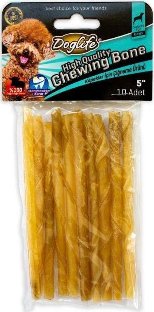 202709-DOGLİFE BURGU ÇUBUK NATUREL 5-6GR/AD. 10LU