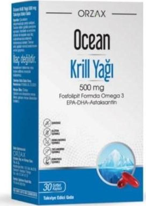 Krill Oil 500 mg 30 Kapsül