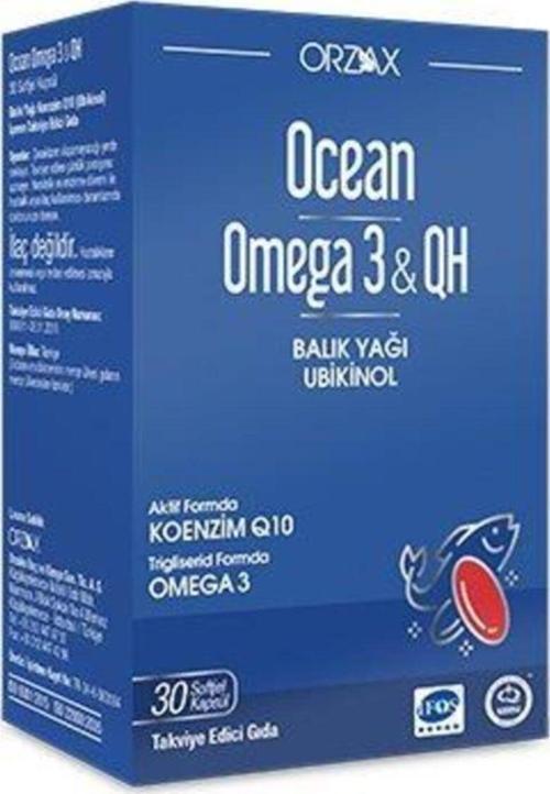 Omega 3 & QH 30 Yumuşak Kapsül