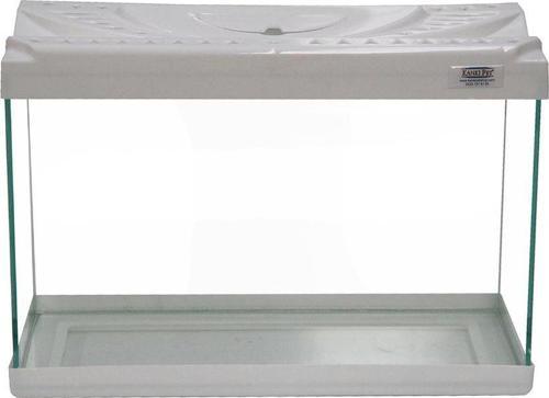 KP3518 Renkli Kapak Akvaryum Beyaz 35 CM
