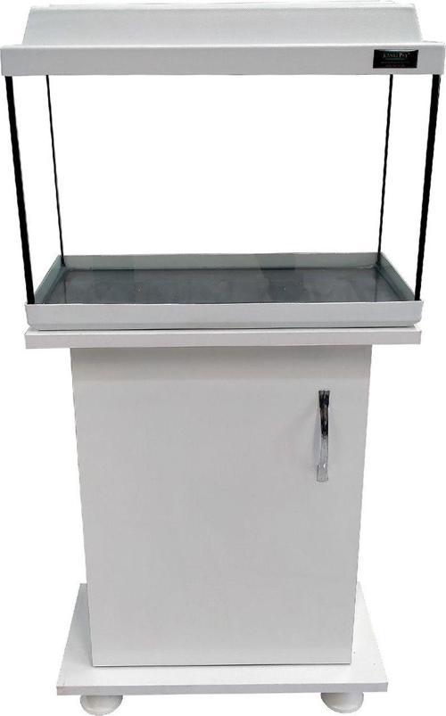 50 Cm Akvaryum Ve Sehpası Takım Beyaz sehpa 50 cm