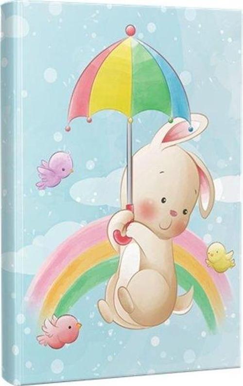 Gökyüzü Tavşanı 96 Sayfa Çizgili Defter