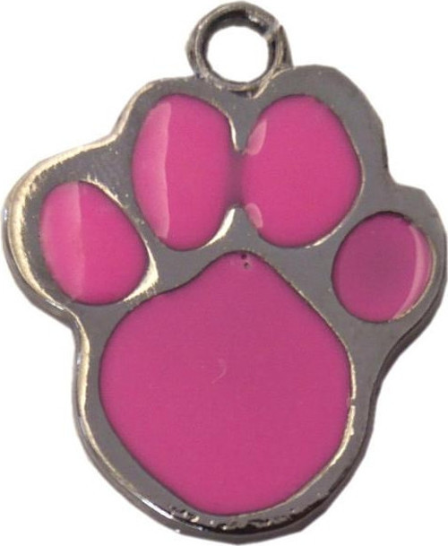 Patili Kedi Köpek İsimlik Aksesuar 2,5 cm Pembe