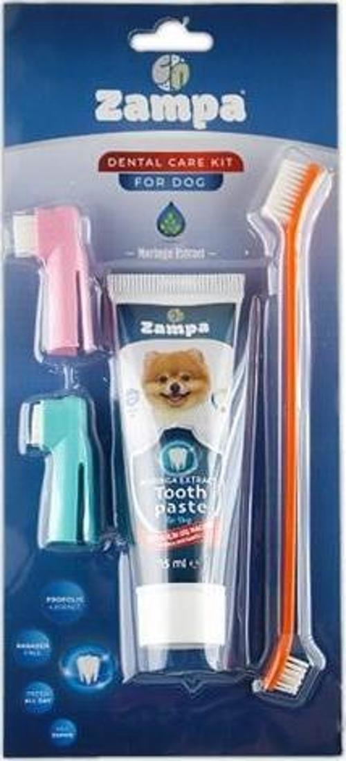 Köpekler İçin Diş Fırçalama Seti, 22cm-70gr