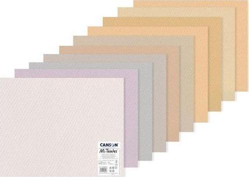 Manipack 10lu Mi-Teintes 50 x 65 Fon Kartonu Pastel Renkler - 31032S137