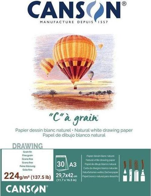 Grain A3 Yapışkanlı Eskiz Blok - 400060602