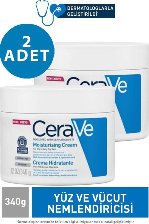 Nemlendirici Krem Kuru ve Çok Kuru Ciltler 340 ml 2 Adet