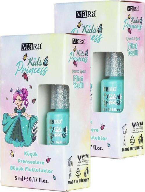 Prıncess Cocuk Oje Yesil 2 Adet