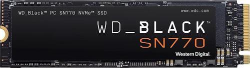 Black 2TB SN770 5150/4850 MB/S PCIe Gen4 M.2 NVMe WDS200T3X0E SSD Disk