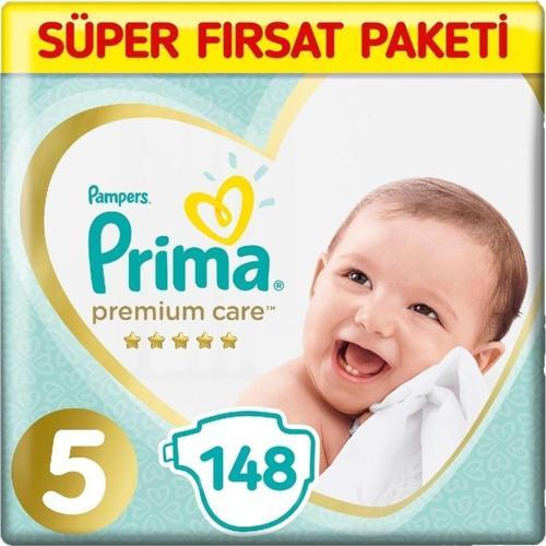 Premium Care 5 Beden Bebek Bezi 74x2 148 Adet