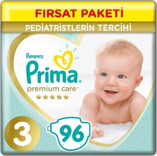 Premium Care Bebek Bezi 3 Beden 96 Adet