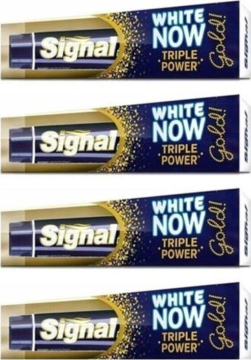 White Now 75 Ml Gold Diş Macunu X4 Adet
