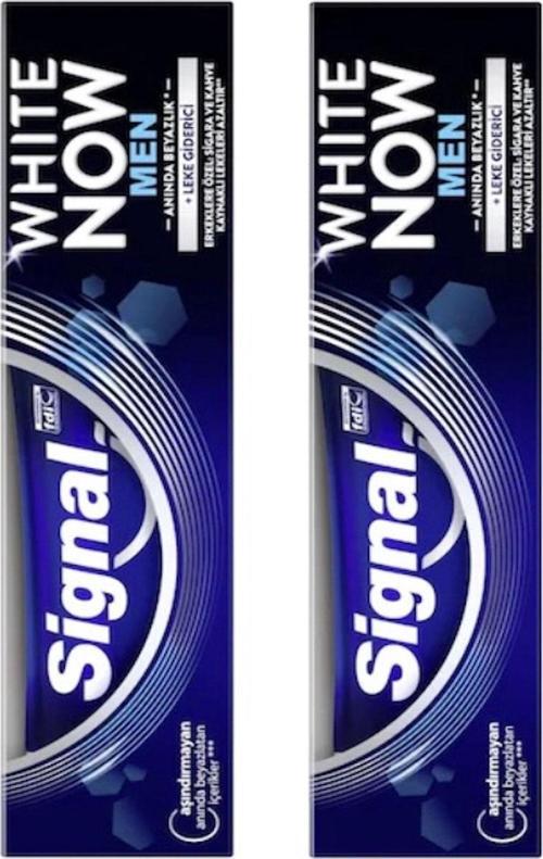 White Now Men Diş Macunu 75 Ml X 2 Adet