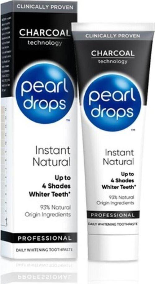Instant Natural White Charcoal Organik Diş Macunu 75m