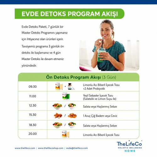 - Evde Master Detoks Paketi