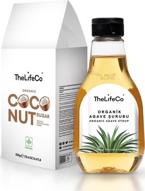 Doğal Şeker Alternatifleri Paketi (Hindistan Cevizi Şekeri-Agave Şurubu 330gr)