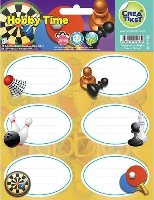 Defter Etiketi Hobi