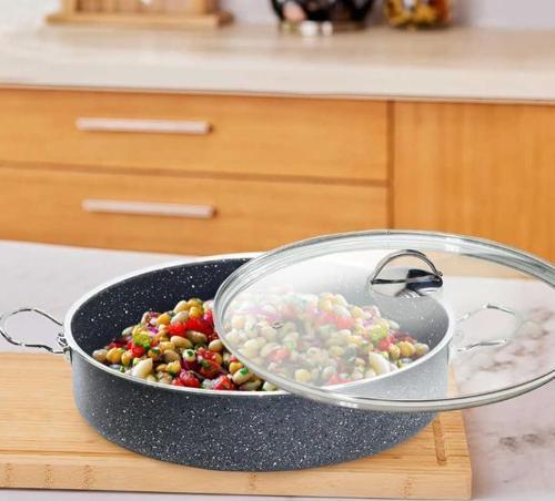 ZK-052 Zeyna 24 cm Granit Pilav Karnıyarık Tencere