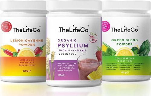 Lemon Cayenne & Green Blend & Limonlu Çilekli Psyllium