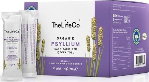 Organik Psyllium - Karnıyarık Otu 4 g*60 Adet Şase