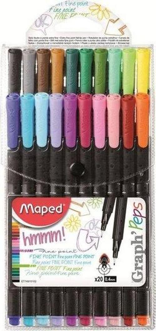 Fineliner X 20 Askılı Paket