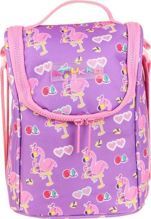 Kids Beslenme Çantası Aynalı Taşlı Flamingo L7137