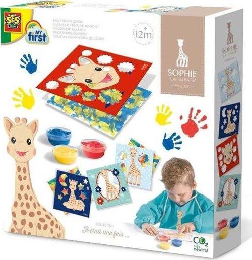 Sophie La Girafe - Parmak Boyası Kartları