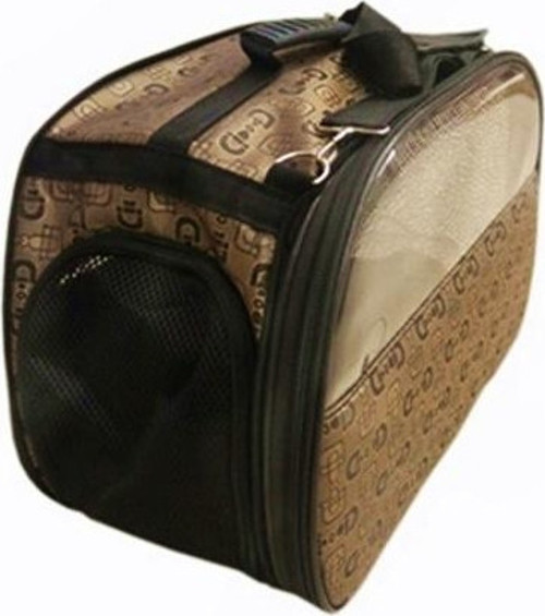 Deri Katlanabilir Pet Taşıma Çantası 20*27*44 cm